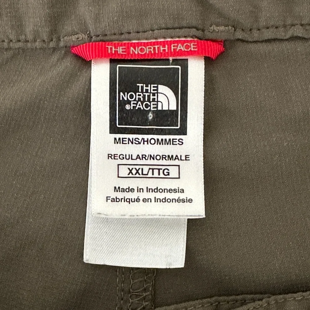 The North Face Shorts Mens XXL Green Utility Cargo Pockets Trail Hiking Outdoors